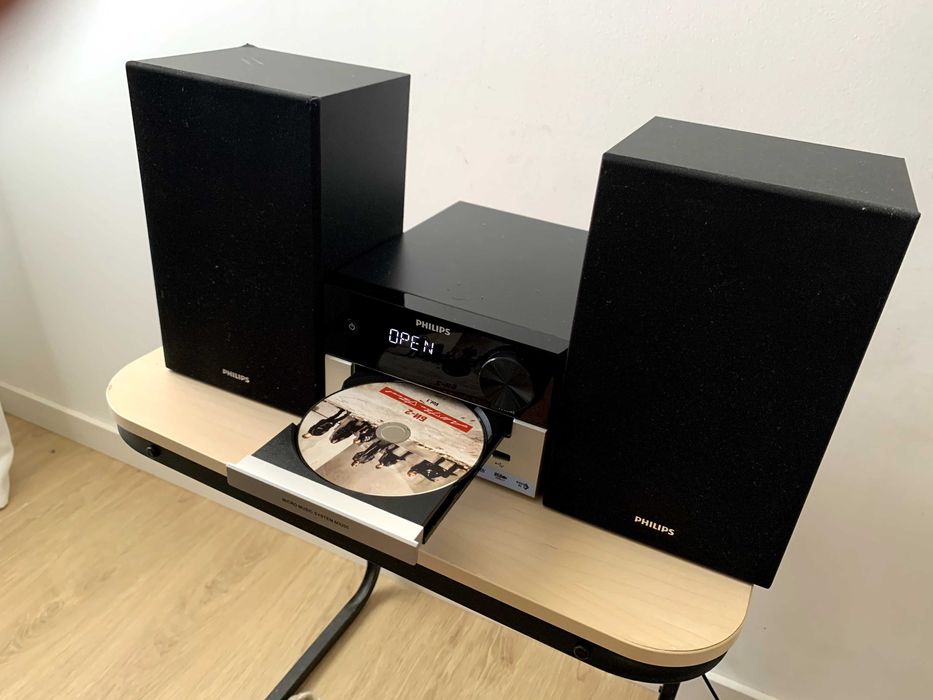 Sistema Micro Hi-Fi Philips TAM3205/12 com Bluetooth, CD, USB e Rádio FM