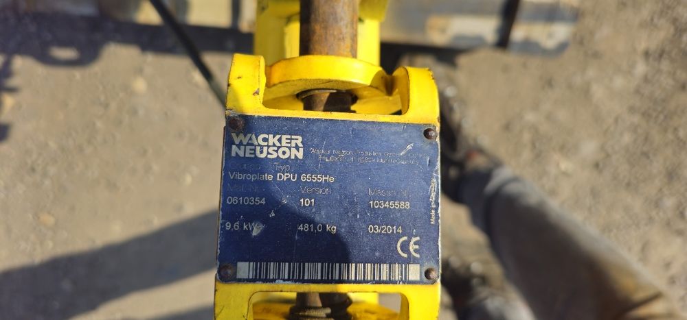 Zagęszczarka gruntu Wacker Neuson DPU 6555 bomag weber atlas copco