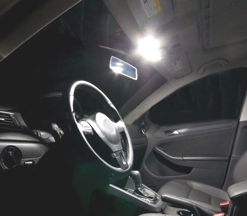 KIT COMPLETO 14 LAMPADAS LED INTERIOR PARA VOLKSWAGEN VW JETTA 6 MK6 MKVI SEDAN 11-18