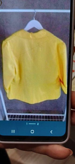 Krótki żakiecik wiosenny