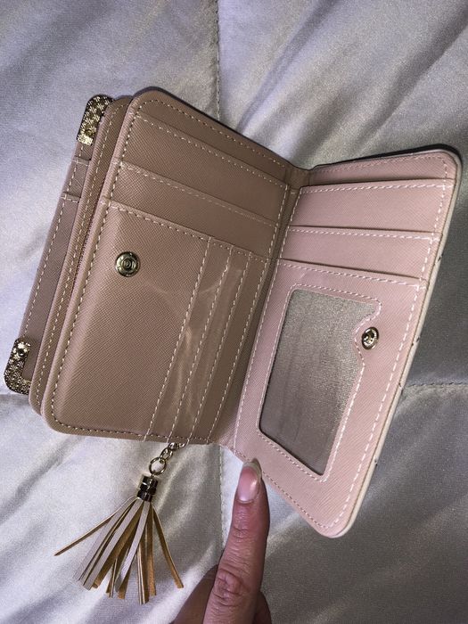 Carteira Saint Laurent Rosa - NOVA