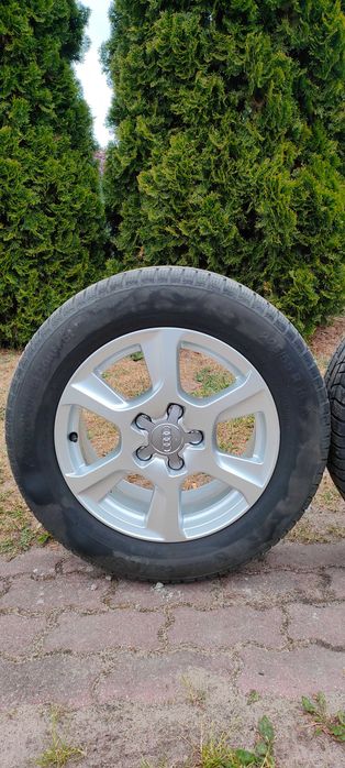 Alufelgi oryginale Audi R16 5*112 pasują do grupy VAG b. dobry stan