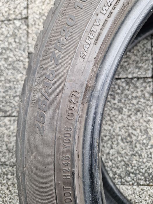 Opony letnie Kumho 255/45/20cena za komplet4szt