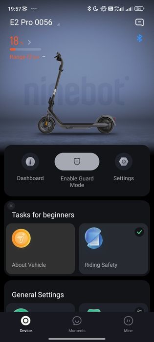 Ninebot E2pro segway