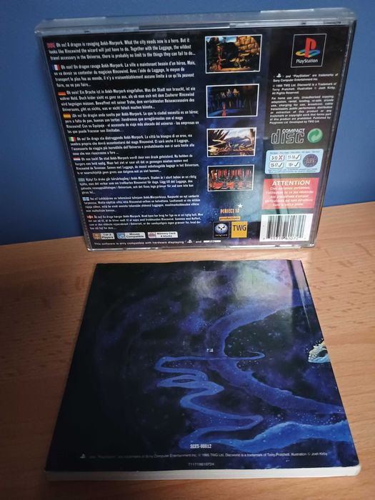 Discworld PSX PS1 bez przedniej okladki