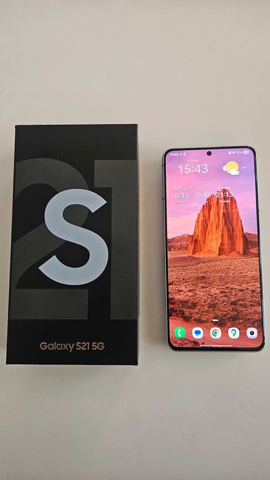 Samsung Galaxy S21 5G 256gb / 8gb - White Dual Sim Telemovel Muito Bem