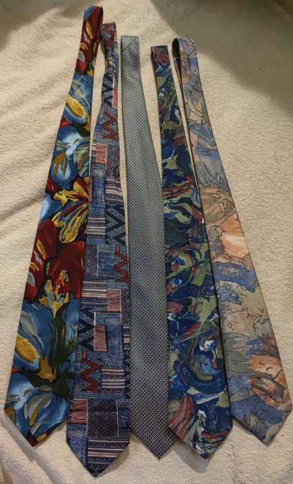 Продам фирменные винтажные галстуки