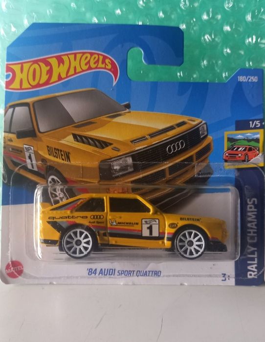 2 hot wheels 84 audi sport quattro