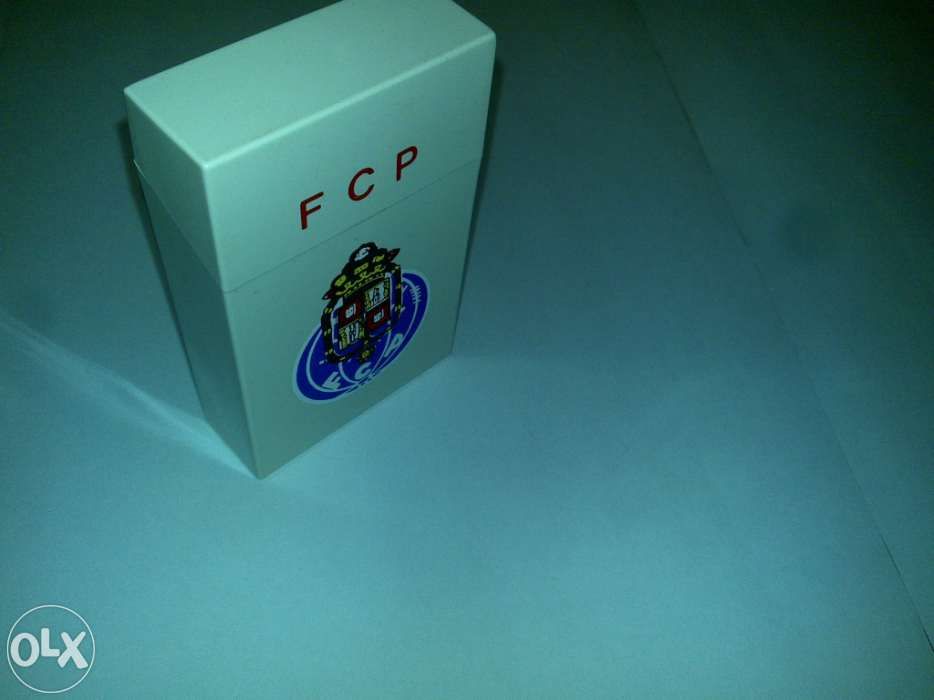 futebol clube do porto (isqueiro - imitação de um maço de tabaco) raro