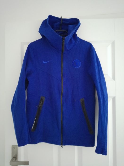Chelsea FC 2019/20 Tech Pack Nike rozpinana bluza piłkarska z kapturem