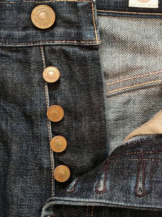 Джинси Allsaints okayama japan selvedge оригінал  levis 100% Edwin