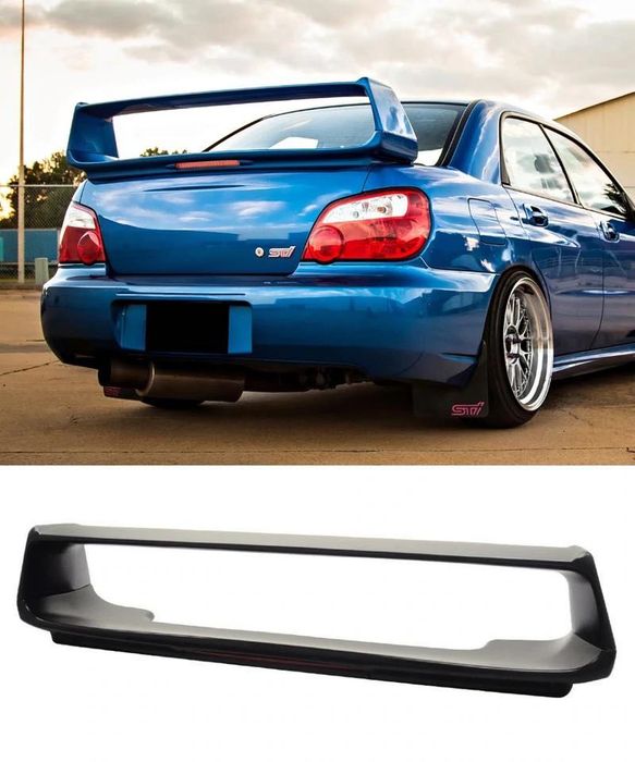 Спойлер Subaru WRX STI бленда Субару ВРХ СТИ накладка на багажник ляду антикрыло лавка сті