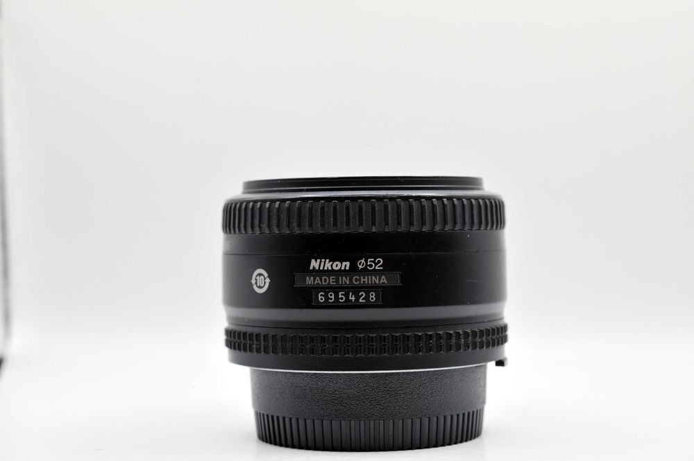 Lente Nikon AF Nikkor 50mm F1.8 D nikon F