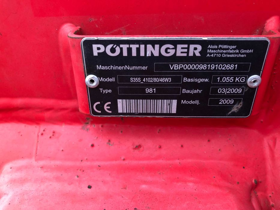 Pług obrotowy Pottinger 35S 4 skibowy
