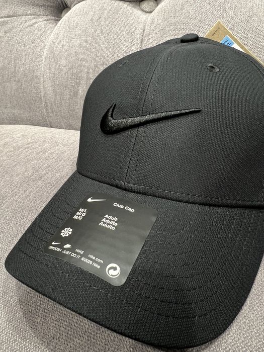 Кепка унісекс чорна Nike Df Club Black FB5625-011 оригінал нова