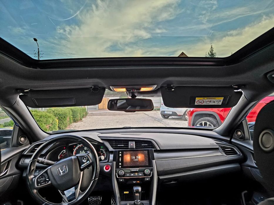Honda Civic ASO, Bezwypadek, FULL OPCJA, europejska  ,KAM ,BLIS ,LED, ZNAKI,RADAR