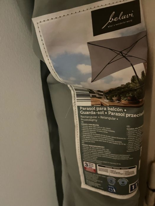 Guarda sol novo para terraço