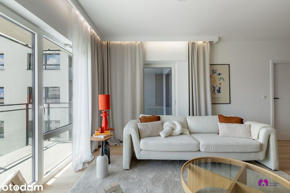 APARTAMENT z balkonem i loggią z WIDOKIEM na panoramę GRUNWALDU - Widok 3