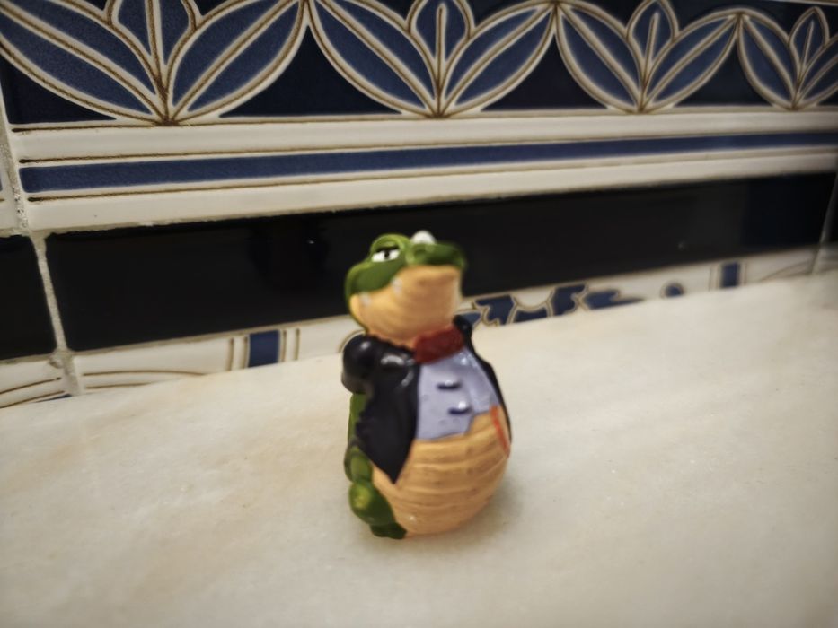 6 figuras Kinder Surpresa escola dos crocodilos