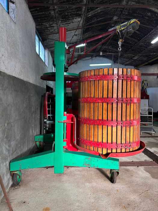 Prensa de Uvas Electro-hidráulica