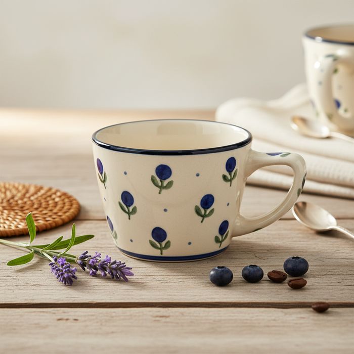 Filiżanka Ceramika Artystyczna Bolesławiec 200 ml - wzór 135X