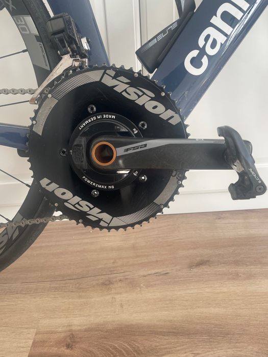 Pedaleira FSA  carbono potenciometro power2max