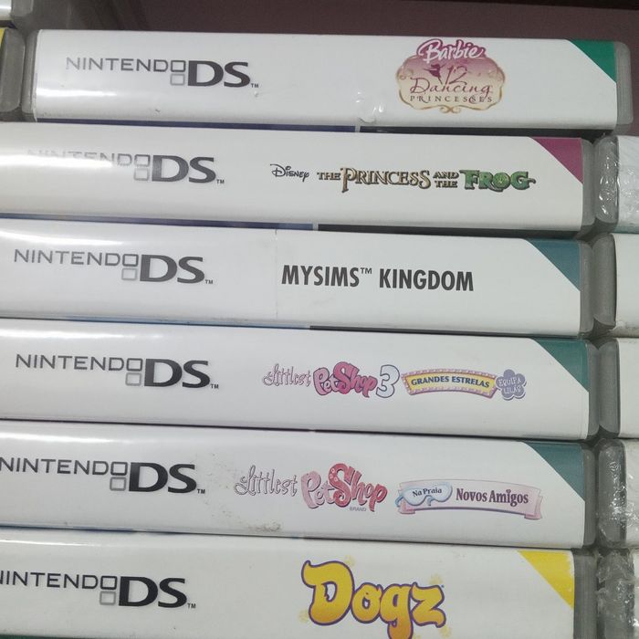 Nintendo DS Mário Dogs Sims Pet Winx
