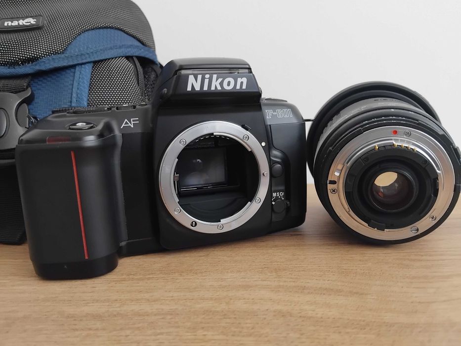 Aparat Nikon f601 oraz sigma 28-200 f3.5-5.6