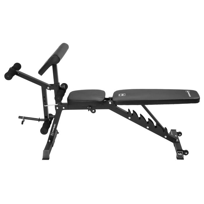 Ławka treningowa regulowana płaska skos góra modlitewnik SB-RO GD