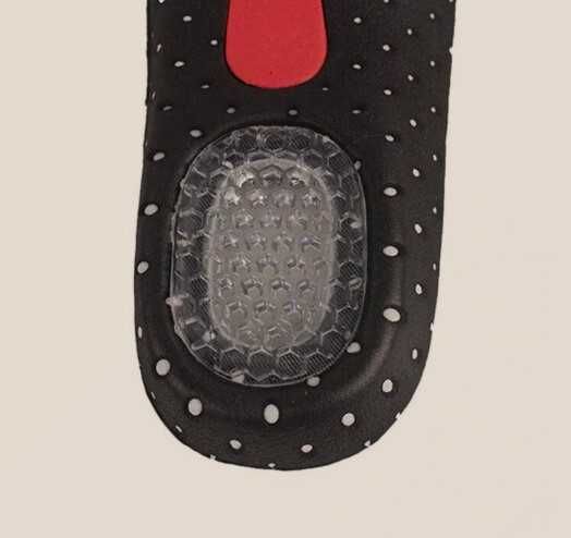 Ортопедические с супинатором стельки р 43 с гелевой вставкой