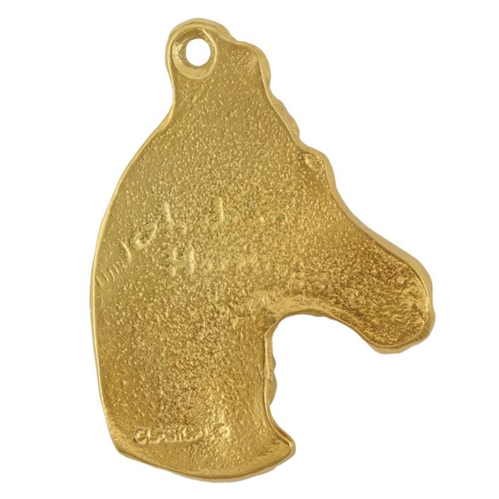 Koń arabski naszyjnik pozłocony w pudełku Art-Dog
