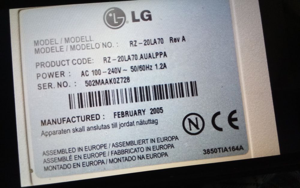 Sprzedam telewizor marki LG.