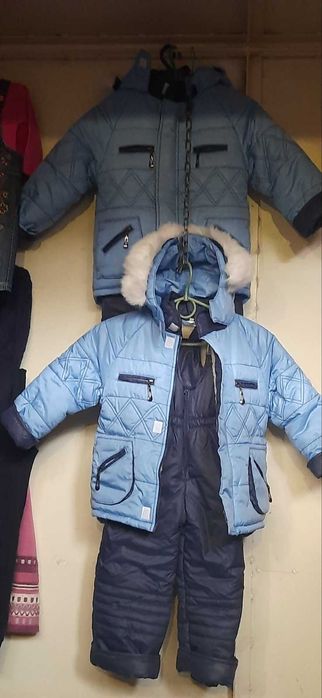 Зимовий дитячий роздільний комбінезон 92 та 98, XL. Підліткова XXL