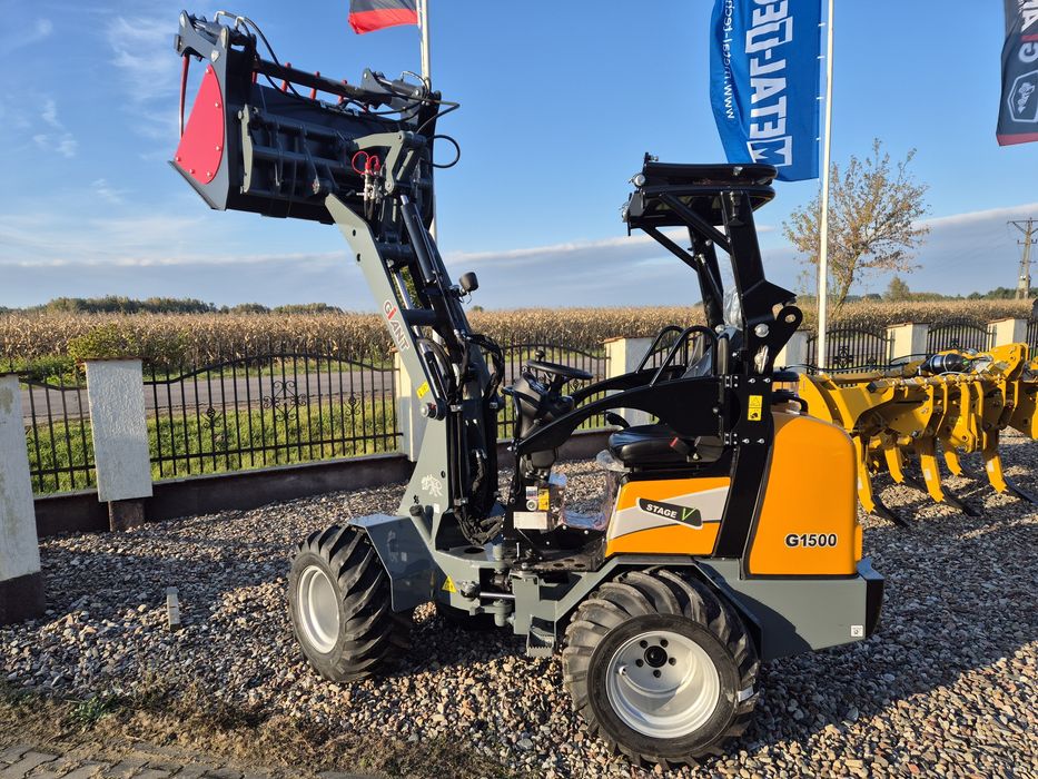 Ładowarka kołowa przegubowa Giant G1500 KUBOTA 26 KM Finansowanie 0%