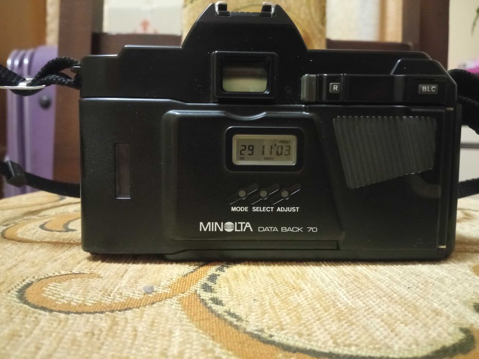 Фотоапарат Minolta 5000  об'єктив блинчик 35-70 та інше.