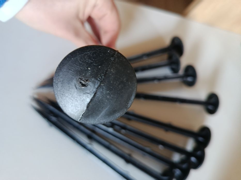 Szpilki kotwy do agrowłókniny agrotkaniny 10 sztuk 20 cm