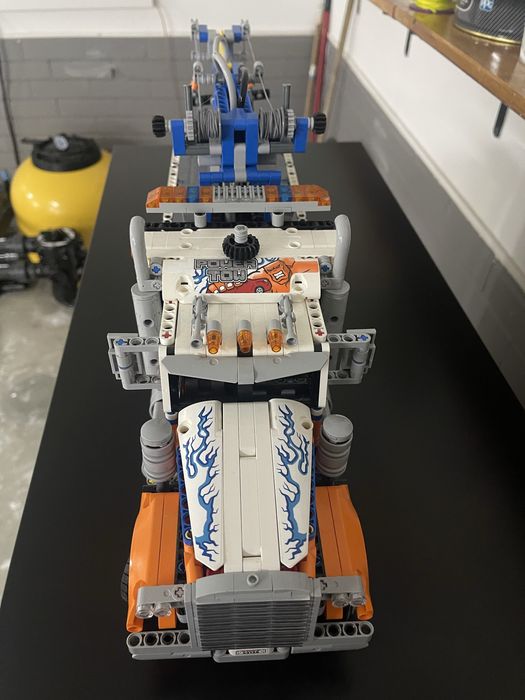 Conjunto Lego Reboque para Trabalhos Pesados 42128