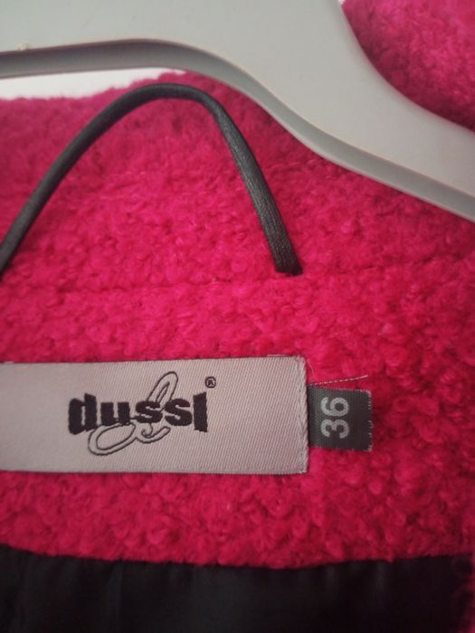 Płaszcz damski różowy