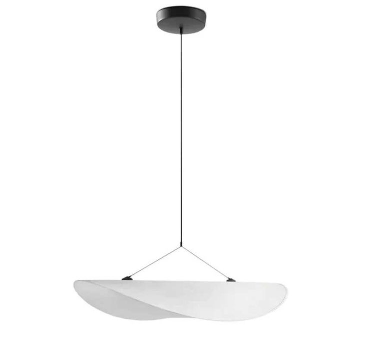 Elegancka lampa sufitowa z jedwabiu | Unikalny design