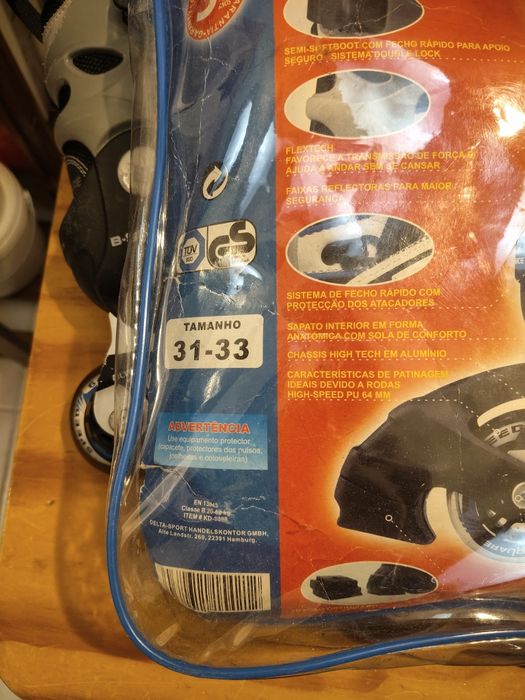 Patins em linha 31-33