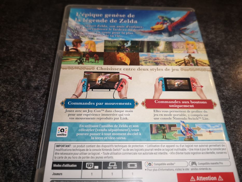 ZELDA Skyward Sword SWITCH Nintendo gra ANG (komplet) sklep Ursus