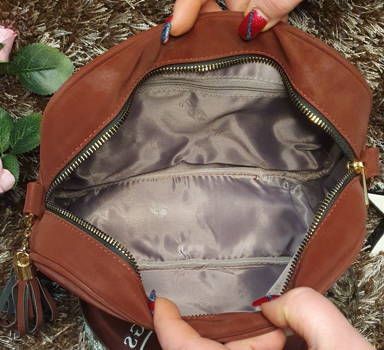 Torebka Damska Fashion Bags Bordowa