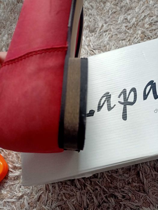 Baleriny lordsy skórzane zapato rozmiar 37