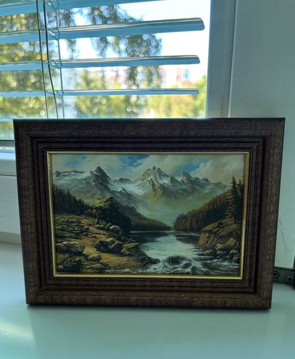 Dwa obrazki w ozdobnej ramce 10x15