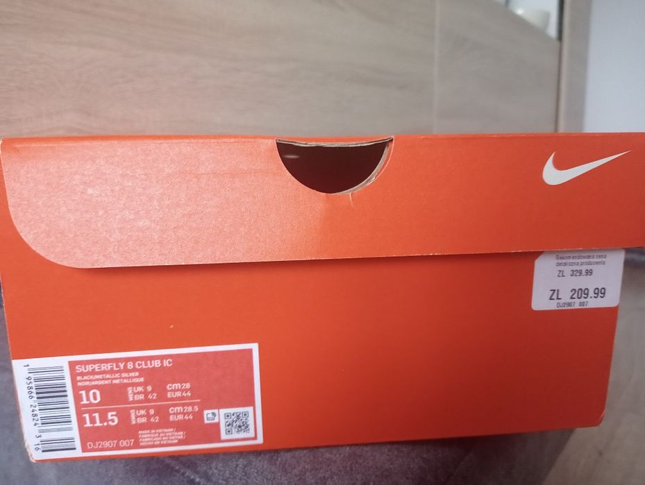 Halówki Nike superfly 8 CLUB  roz. 44