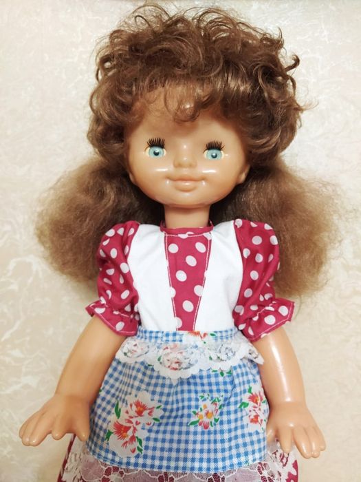 Кукла Валя. Ворошиловград. СССР.