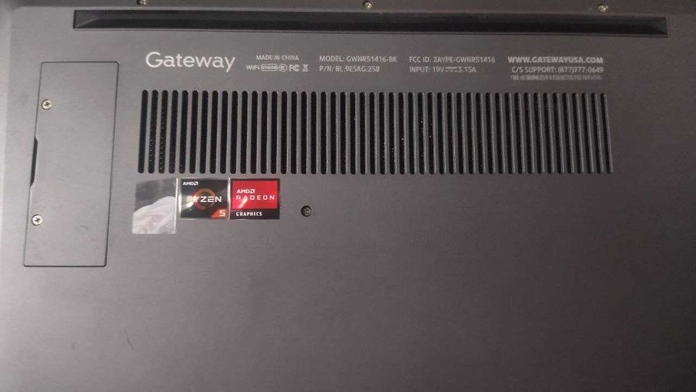 Ноутбук Gateway робочий компьютер