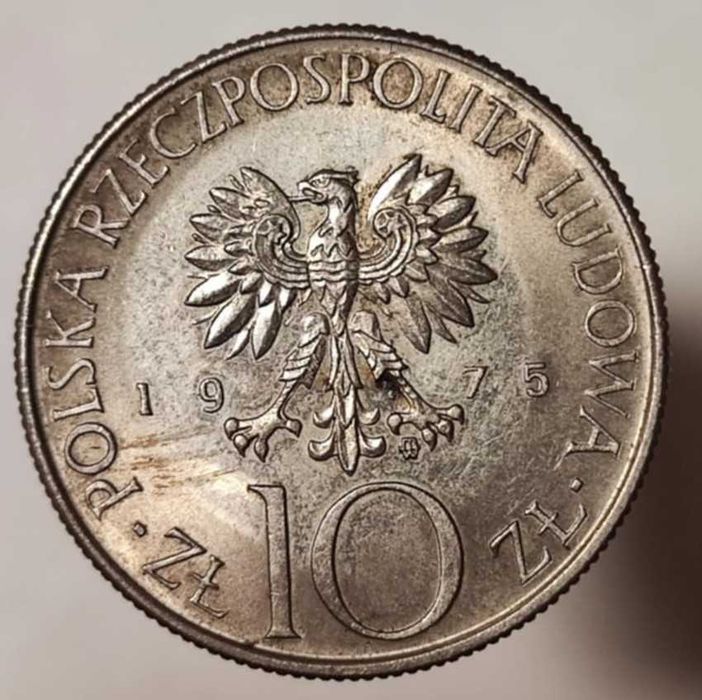 10 złotych 1975 Kopernik - ładna