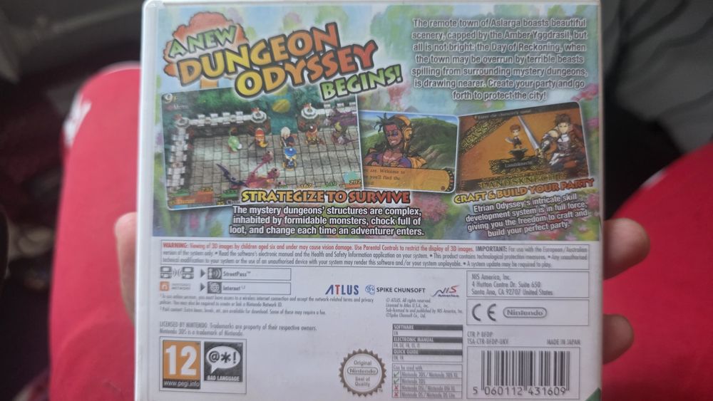 Gra Nintendo 3DS Etrian Mystery Dungeon