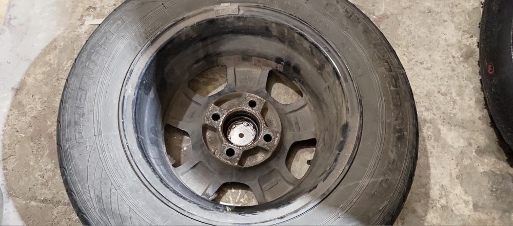 Диск R13 4x100 з гумою